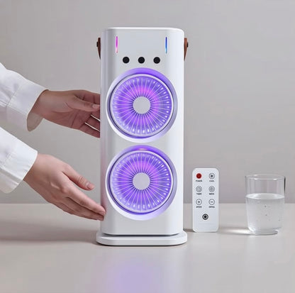 Trisoft 3 Kademeli Buharlı Çift Fanlı Hava Soğutucu