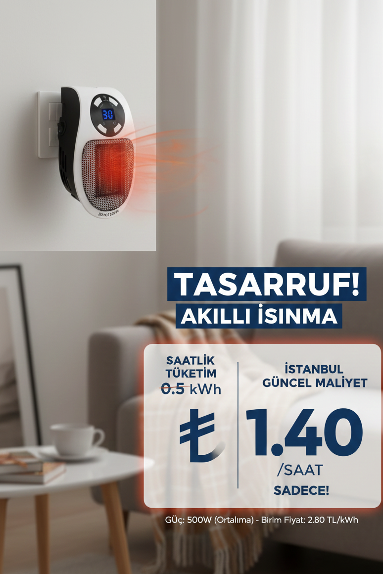 Trisoft Portatif Isıtıcı