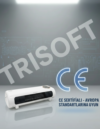 Trisoft Duvar Tipi Fanlı Isıtıcı